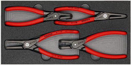 Sada kleští v pěnové vložce KNIPEX 00 20 01 V09