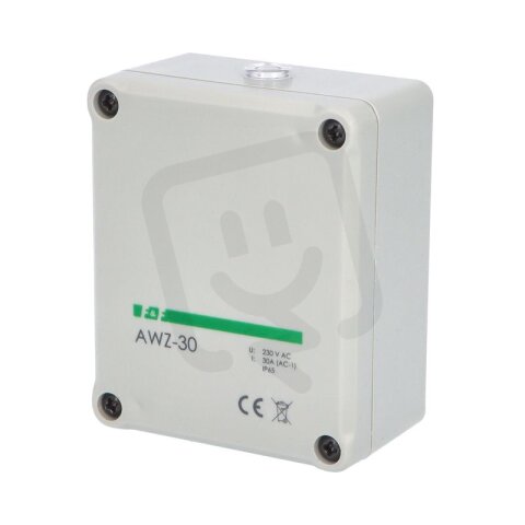 Soumrakový spínač FiF AWZ-30 2-1000lux 30A 230V IP65 na povrch F&F 1000907