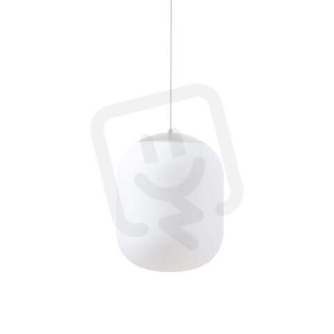 Závěsné LED svítidlo se skleněným stínidlem OSMONT TANIA P1 HP 52W IP40 3K bílá