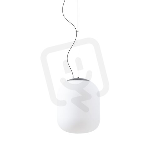 Závěsné LED svítidlo se skleněným stínidlem TANIA L1 HP 52W IP40 DALI 3K černá