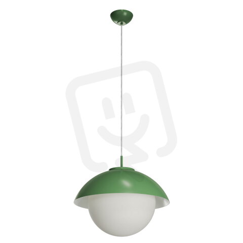 Závěsné LED svítidlo se skleněným stínidlem LUKIDA ST3 27W IP40 DALI 3K zelená