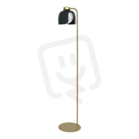 Decor Corolle Floor E27 Black OSRAM 4058075849181