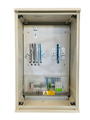 Rozvaděč ER212/NVP7P 40A QM (3f 1/2S) 1b. ČEZ 1 el.měr HDO výklenek ESTA 030200