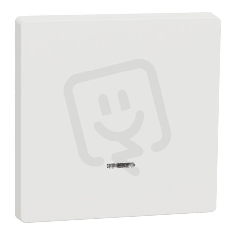 Klapka, Merten System D, s kontrolním okénkem, nordic white, termoplast