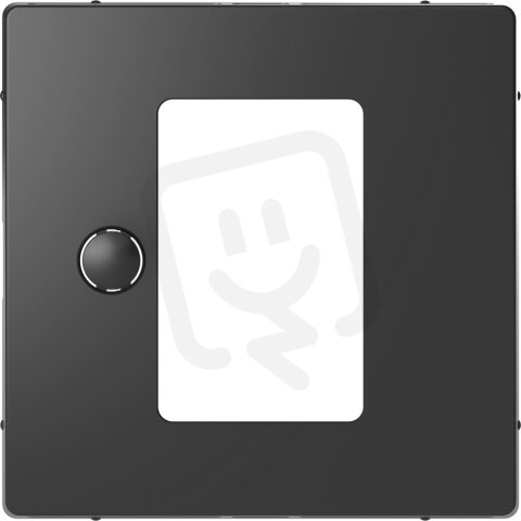 Centrální deska, Merten System D, pro termostaty, antracit, plast MEG5775-6034