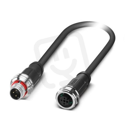 Kabel snímače/akčního členu SAC-3P-P12MS/ 1,5-PUR/P12FS SH 1224012