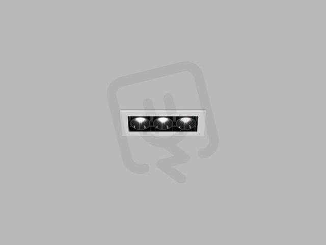 Zápustné svítidlo RIVA MINI 3, W 6W 3000K/3500K/4000K UGR bílá LED2 2560151