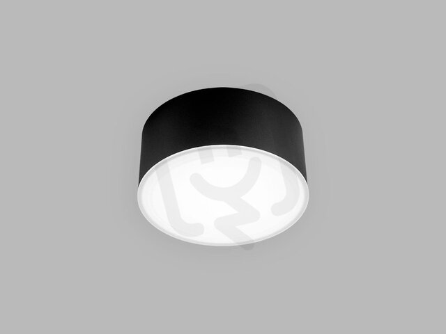 Stropní svítidlo BUTTON II, B CASAMBI 12W 3000K/4000K černá LED2 1010153CS