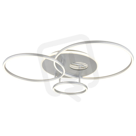 Stropní svítidlo INVERTINA stříbro LED 54W, 2256lm, 2700-6500K GLOBO 48466-54A