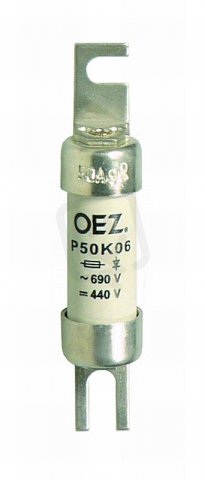 P50K06 50A gR Pojistková vložka,jištění polovodičů AC690V/DC440V OEZ:06599