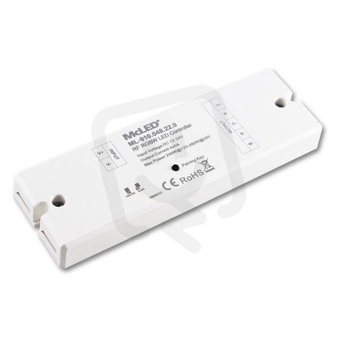 RF přijímač pro RF ovladače RGBW MCLED ML-910.048.22.0