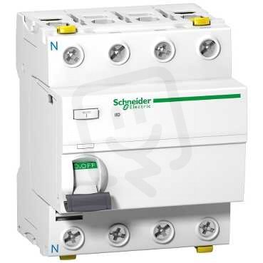 Schneider A9Z11425P Proudový chránič ID 4P- 25A- 30mA- AC- 10kA PROMO