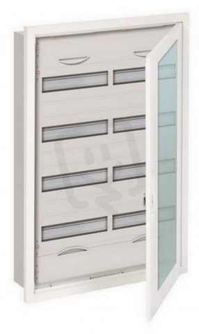 Zapuštěná rozvodnice ABB U52TR4 -96M s průhl. dveřmi