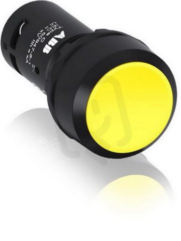 CP1-10Y-20 Tlačítko žluté, neprosvětlené ABB 1SFA619100R1023