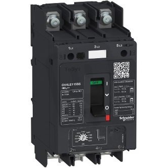 Motorový jistič magnetická sp. 115A 25kA oka SCHNEIDER GV4LE115B6