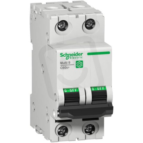 Jistič Multi9 C60SP 2P C 2A 10kA 480Y/277V UL1077 SCHNEIDER M9F22202