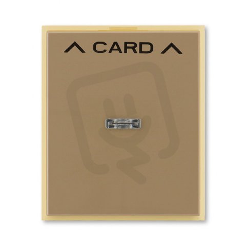 Kryt vypínače kartového 3559E-A00700 25 kávová/led. opálová Element ABB