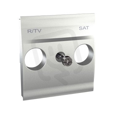 Schneider MGU9.441.30 Centrální deska pro antenní zásuvku TV/R-SAT, alu