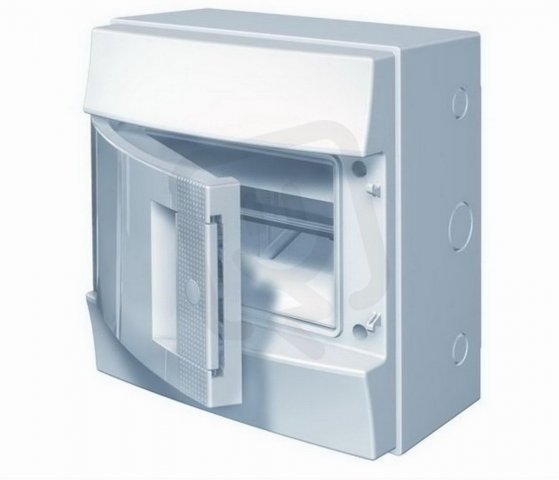 Rozvodnice nástěná, 8 Modulů, plastová n