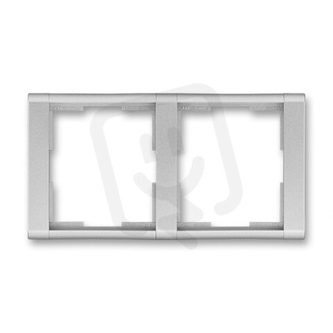 ABB Time 3901F-A00120 08H Rámeček dvojnásobný,vodorovný,pro hořlavé podklady