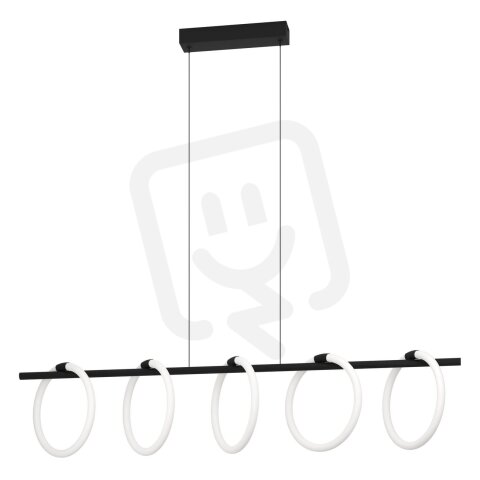 Závěsné svítidlo CARANACOA LED černá/bílá 35W EGLO 900563