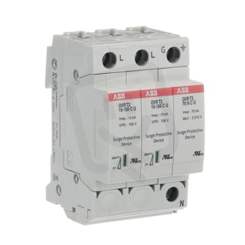 OVR T2 2N 15 150 P U Přepěťová ochrana T2 15-150 kA ABB 2CTB802344R0000
