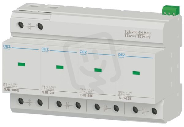 OEZ 38358 Svodič bleskových proudů SJB-25E-3N-MZS