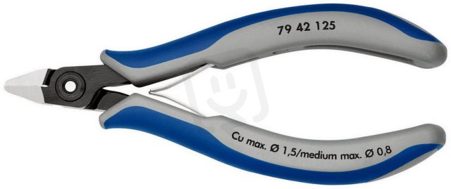 Přesné boční štípací kleště na elektroniku 125 mm KNIPEX 79 42 125