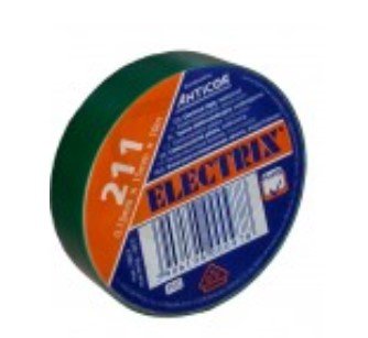 Elektroizolační páska PVC 15x10 zelená ANTICOR 2110150100500