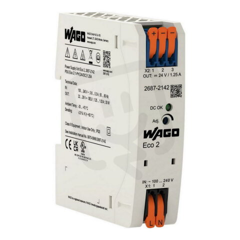 Napájecí zdroj Eco 2 1fáz. WAGO 2687-2142