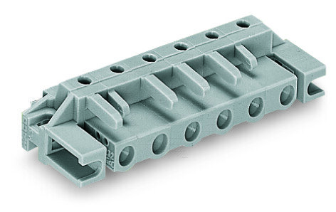 Pružinová svorkovnice THT úhlová 7,5 mm šedá 5pól. WAGO 232-835/047-000