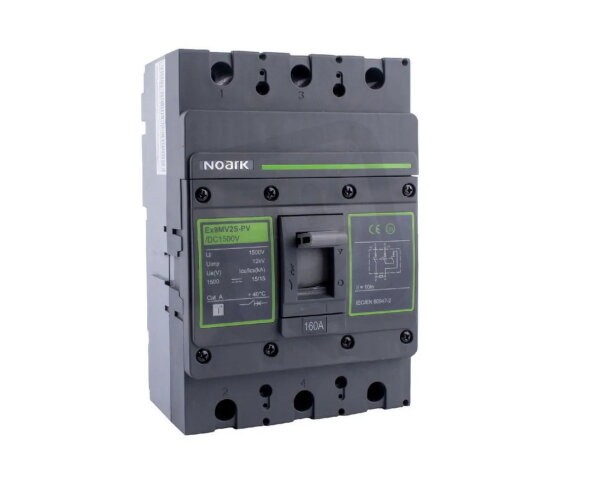 Kompaktní jistič NOARK 110194 EX9MV2S pro FV, vel. M2, 15 kA při 1500V DC, 125 A