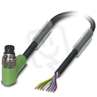 SAC-8P-M 8MR/ 1,5-PUR BK Kabel senzoru/aktoru 1011699