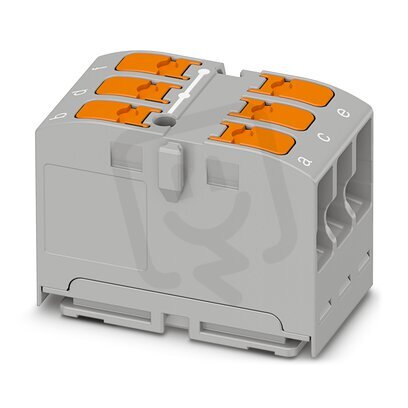 PTVFIX 6X2,5 GY Blok rozvodek 1019563