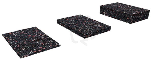 Pryžová podložka FTA-UP 70x70x20mm FISCHER 539886