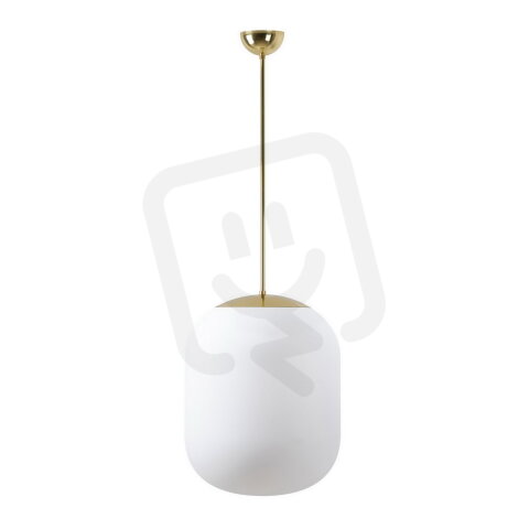 Závěsné LED svítidlo se skleněným stínidlem TANIA P2 41W IP40 DALI 3K mosaz