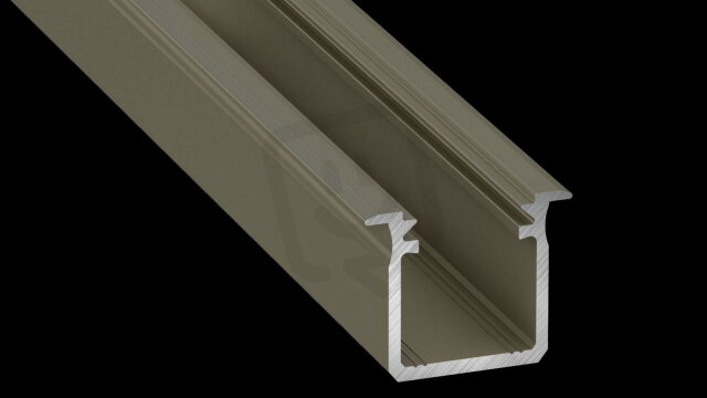 Hliníkový profil AL-PROFIL G INOX 2M (10-0073-20) GREENLUX GXLP1045