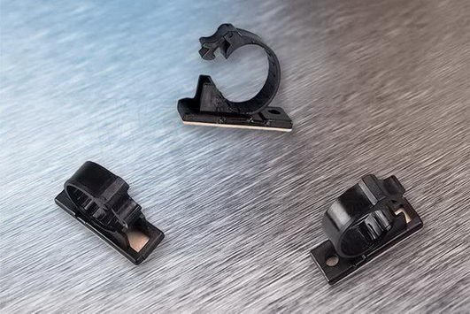 wpr4591 kabelová příchytka TRINITY FIX d12mm d5,3mm černá WAPRO TRF-12