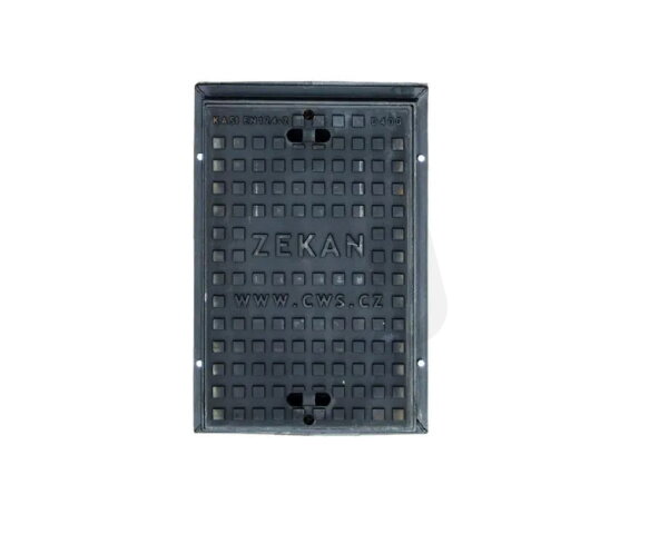 Litinový poklop ZEKAN S, třída zatížení B125 CWS 00903LBV