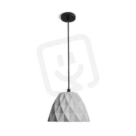 NAPLES závěsná beton 230V E27 7W RENDL R14183
