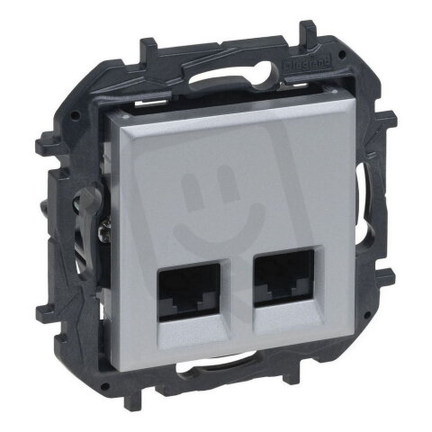 NILS-2XRJ45 C5E UTP HLINÍK LEGRAND 863360B