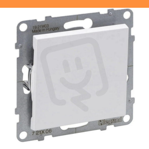 SUNO BÍLÁ STŘÍD. PŘEPÍNAČ Č.6 LEGRAND 721106RD
