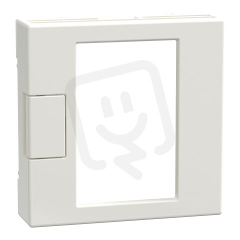 Centrální deska, Merten System M, pro termostaty, polar white, lesklý plast