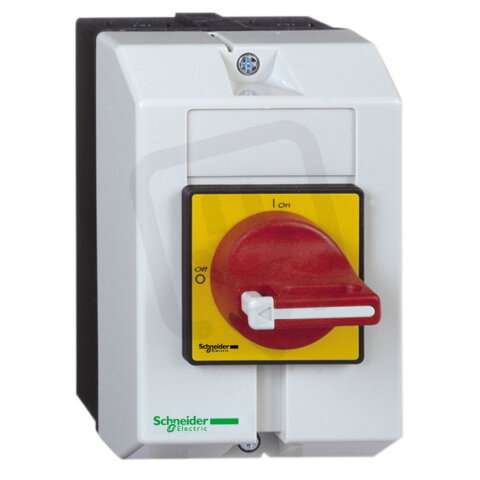 TeSys Vario, vypínač ve skříňce 3P 16A, zemnicí deska SCHNEIDER VCF01GEGP