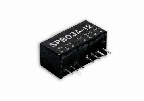 Měnič DC/DC modulový 3W 5V MEAN WELL SPB03B-12
