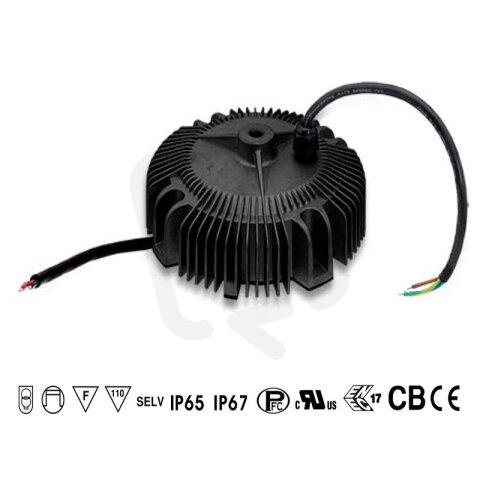 Stmívatelný zdroj DALI 198W 36V MEAN WELL HBG-200-36DA