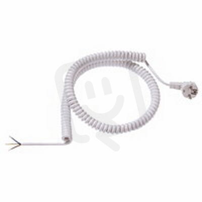 Spiral cable H05VV-F 3G1,5mm2 L:0,5m wt