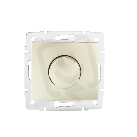 Stmívač otočný LED 3 DOMO 100W perleťově bílá 28758 Kanlux