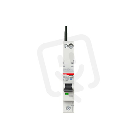 ABB DSE201 M C50 A30 kombinace jistič/chránič 1P+N 1M 10kA 50A 30mA C A