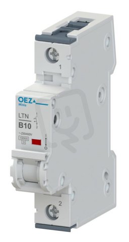 LTN-1,6B-1 Jistič In 1,6A,Ue AC 230/400V/DC 72V, ch.B, 1pól, 10 kA OEZ:46634